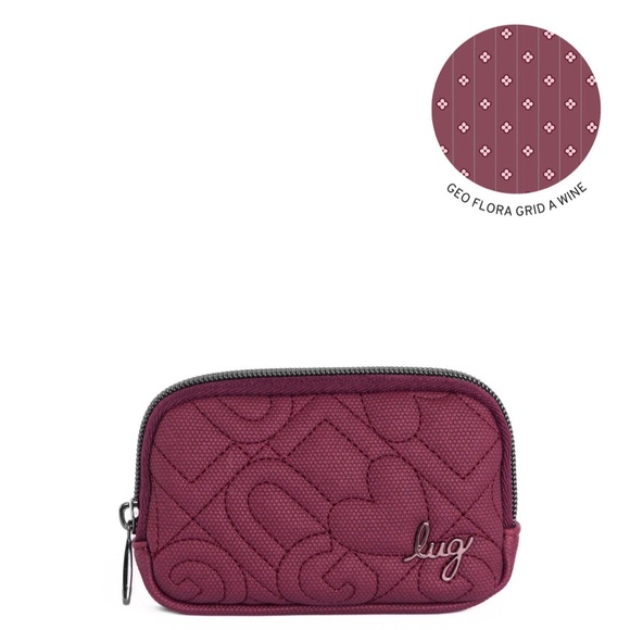 Lug Barrel Love Matte Luxe VL Zip Wallet NWT - Picture 6 of 15